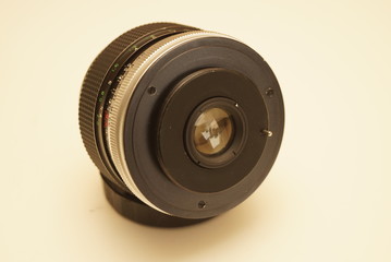 Lens for analogue camera M42 bayonet German Lens backside