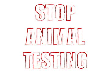 Parar la pruebas de laboratorio en animales. 