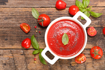 tomato sauce or tomato soup