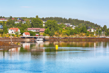 Fototapeta premium Norwegian town Levanger