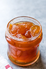 Citrus Jam Bergamot in Jar / Marmalade.