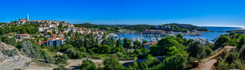 Fototapeta na wymiar panorama of Vrsar Croatia