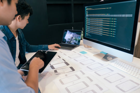 UX UI and Programming development technology.