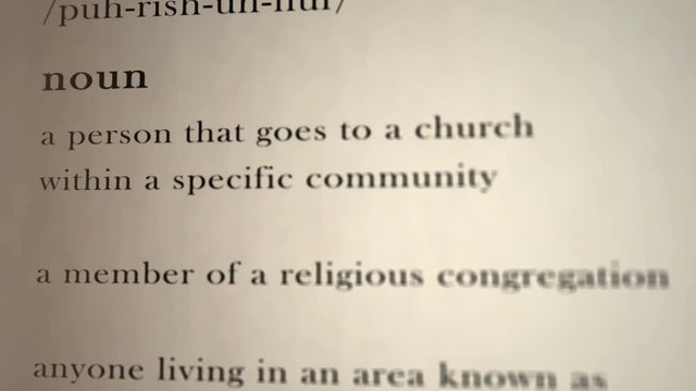 Parishioner Definition  