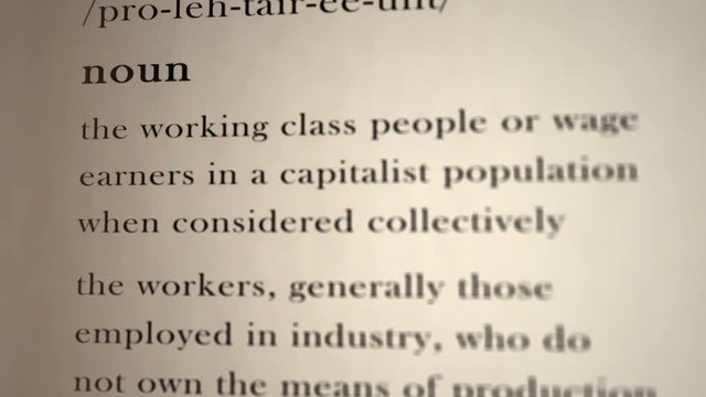 Proletariat Definition  