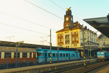Railway station in Europe