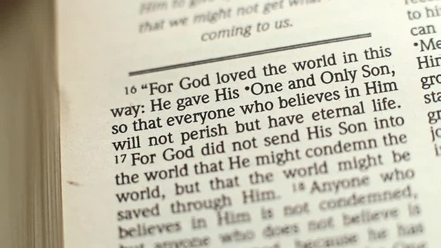 Text in the Bible