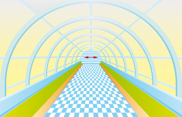 Pedestrian tunnel