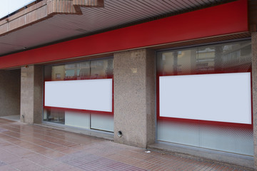 Blank office mock up