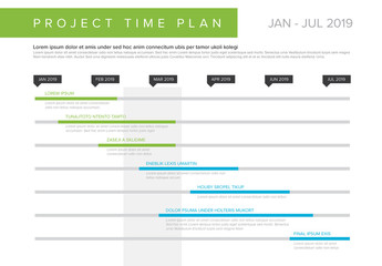 turnover stock graphic design and motion graphic templates project timeline graphic