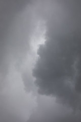 Rain cloud close-up abstract background