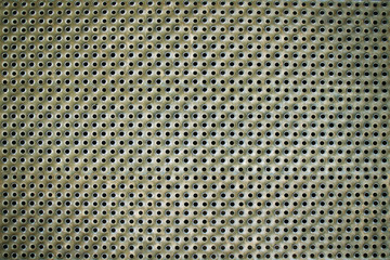 Perforated Steel Panel Texture