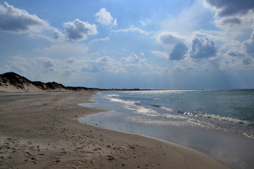 Küstenlandschaft im nationalpark thy, nord jütland