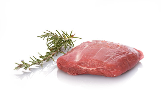 H&uuml;fte vom Lamm Lammfleisch mit Rosmarin