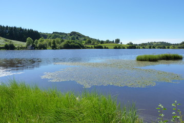 Fototapeta na wymiar Lac de Champagnac