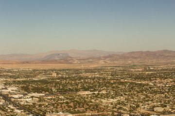Fototapeta premium Beautiful panoramic view of Las Vegas