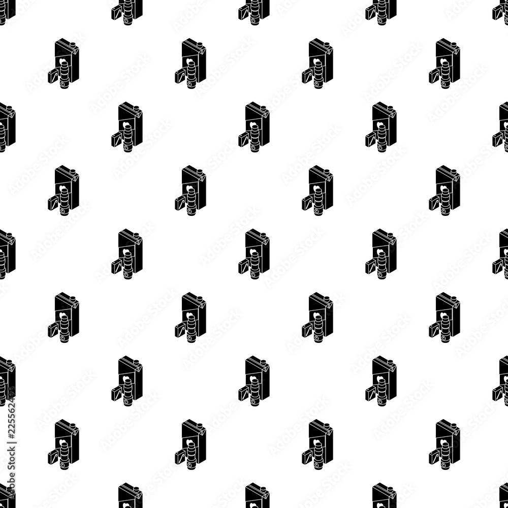 Poster juice pack pattern vector seamless repeating for any web design