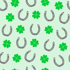 seamless horseshoe pattern