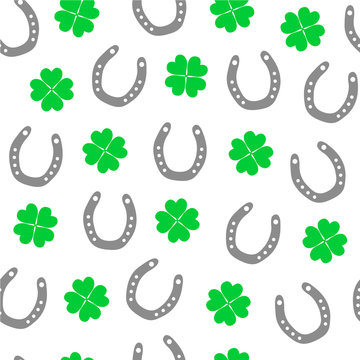 seamless horseshoe pattern