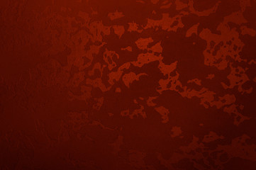 red Venetian decorative plaster