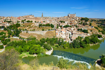 Fototapeta na wymiar City of Toledo, spain