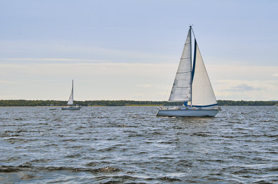 Sailboat lake Champlain 292