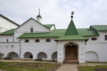 Russia. Suzdal. Kremlin. Porch of the Bishops' Chambers