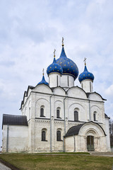 Fototapeta na wymiar Russia. The city of Suzdal. Kremlin. Cathedral of the Nativity