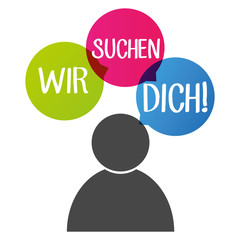 Wir suchen dich mit Avatar