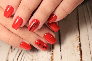 fashion manicure nails