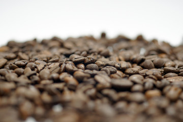 geröstete braune kaffee bohnen