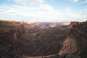Fototapeta na wymiar Canyon in Canyonlands National Park