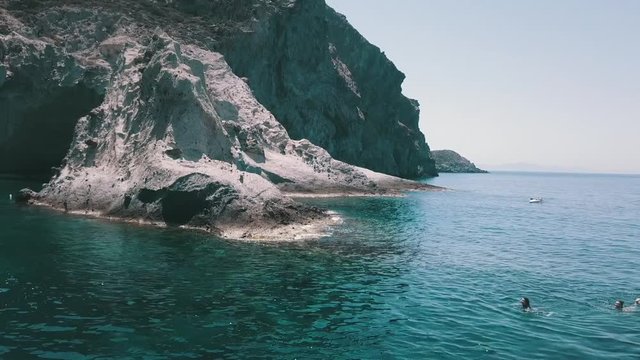 flight in Paros, Naxos, Antiparos in Greece