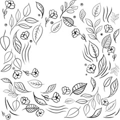 floral art pattern 