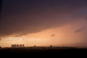 Chuva em São José dos Campos-foto; Rogério Marques
