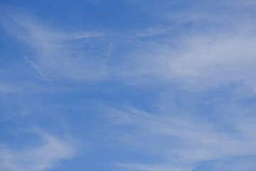Fototapeta premium BLUE SKY AND WHITE CLOUD