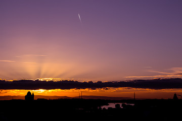 Sonnenaufgang in Worms