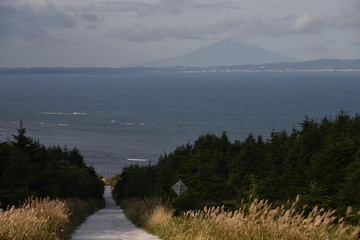 日本の北海道の風景