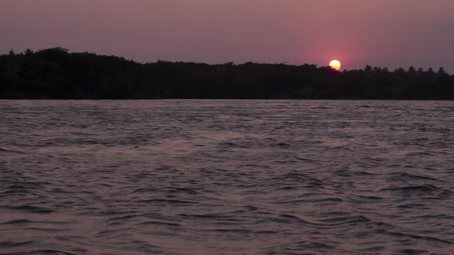 Atardecer en manglar