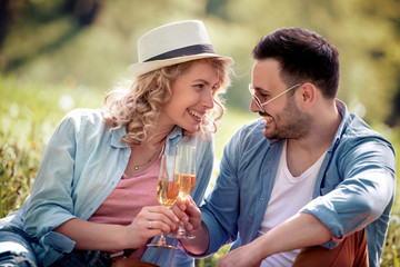 Couple in love