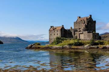 Fototapeta premium Eilean Donan Castle in Schottland (Highlander Filmkulisse)