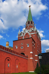Moscow Kremlin tower, Russia