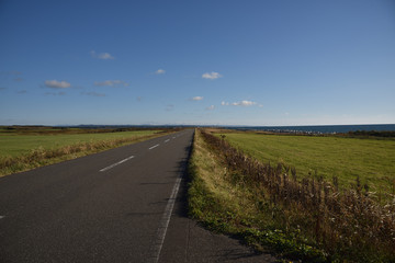 日本の北海道の風景
