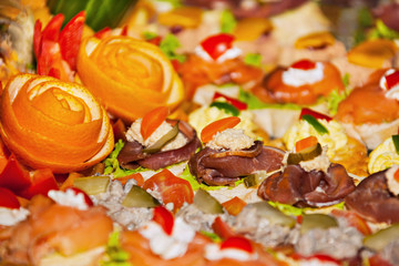 Parma ham finger food