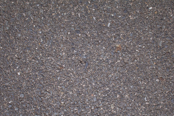 Texture of gray asphalt