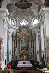 Fototapeta na wymiar Spitalkirche zum heiligen Geist