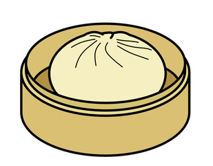 肉まん蒸篭(色)