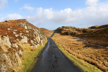 road in the mountains