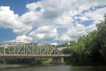 Bridge over a Country River