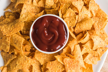 mexican nachos chips